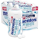 Mentos Pure White Sugar-Free Chewing Gum With