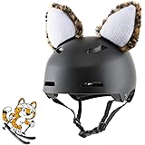 Leopold the Leopard - removable Velcro accessories - cat HELMET EARS