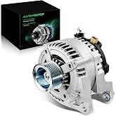 SZKAIDAG Alternator for:-Dodge for:-Ram 1500 2500 3500 2003-2006 5.7L | Durango 2004 2005 2006 5.7L, 12V 160Amp 7-Groove Pulley CW Stable Output OE# 56028697AA, 13988N (ALL-NEW)