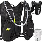 N NEVO RHINO Running Vest, Lightweight Hydration Vest, Insulated Water Backpack with 1.5L Water Bladder for Hiking, Trail, Running,Marathons,Cycling