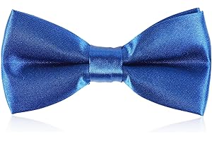 FELYSIK Satin Bow Ties for Boys Kids Toddler Baby Pretied Bowties for Prom Event Wedding, Multi Color