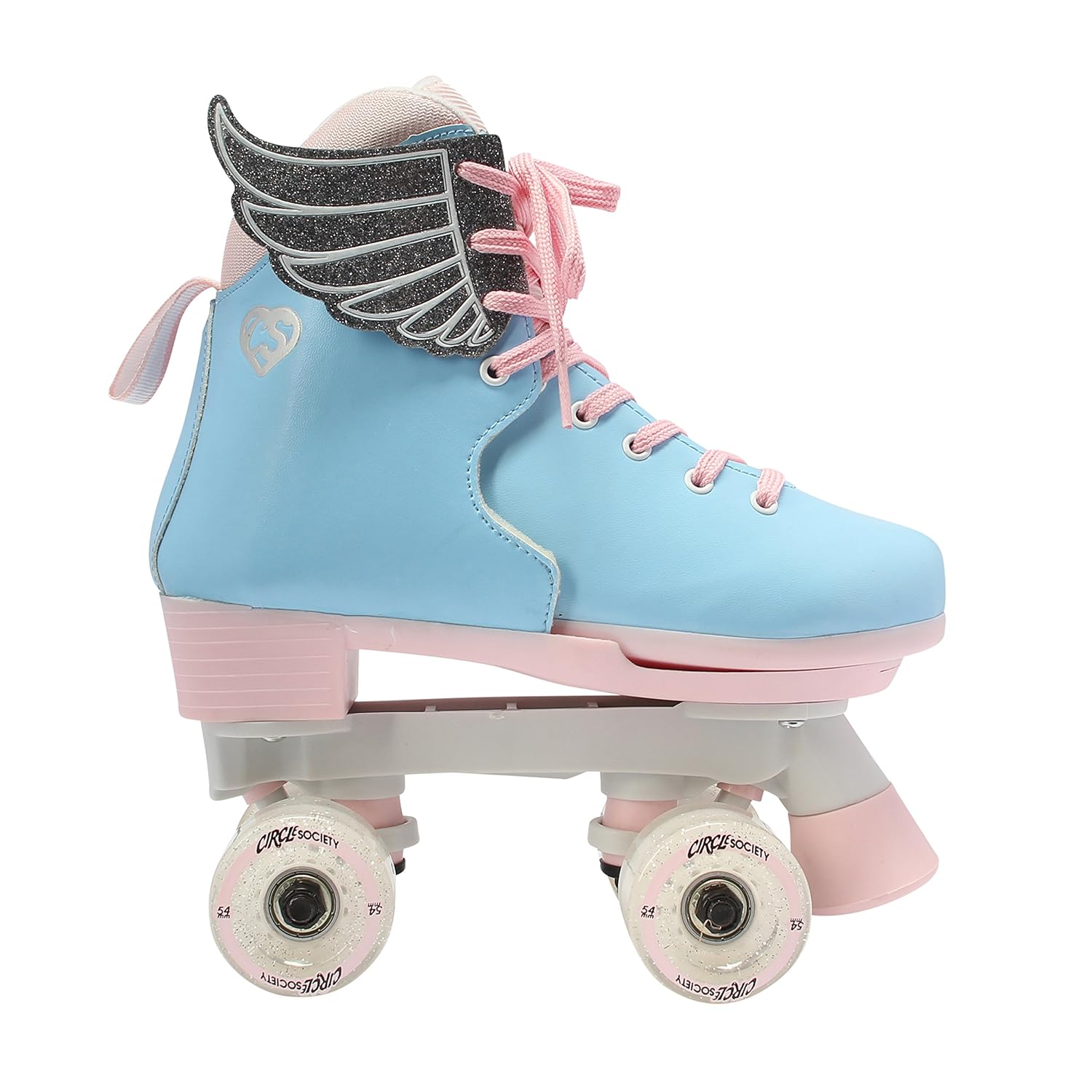 Circle Society Classic Adjustable Indoor and Outdoor Childrens Roller Skates - Classic Cotton Candy, 12-3 US : Sports & Outdoors