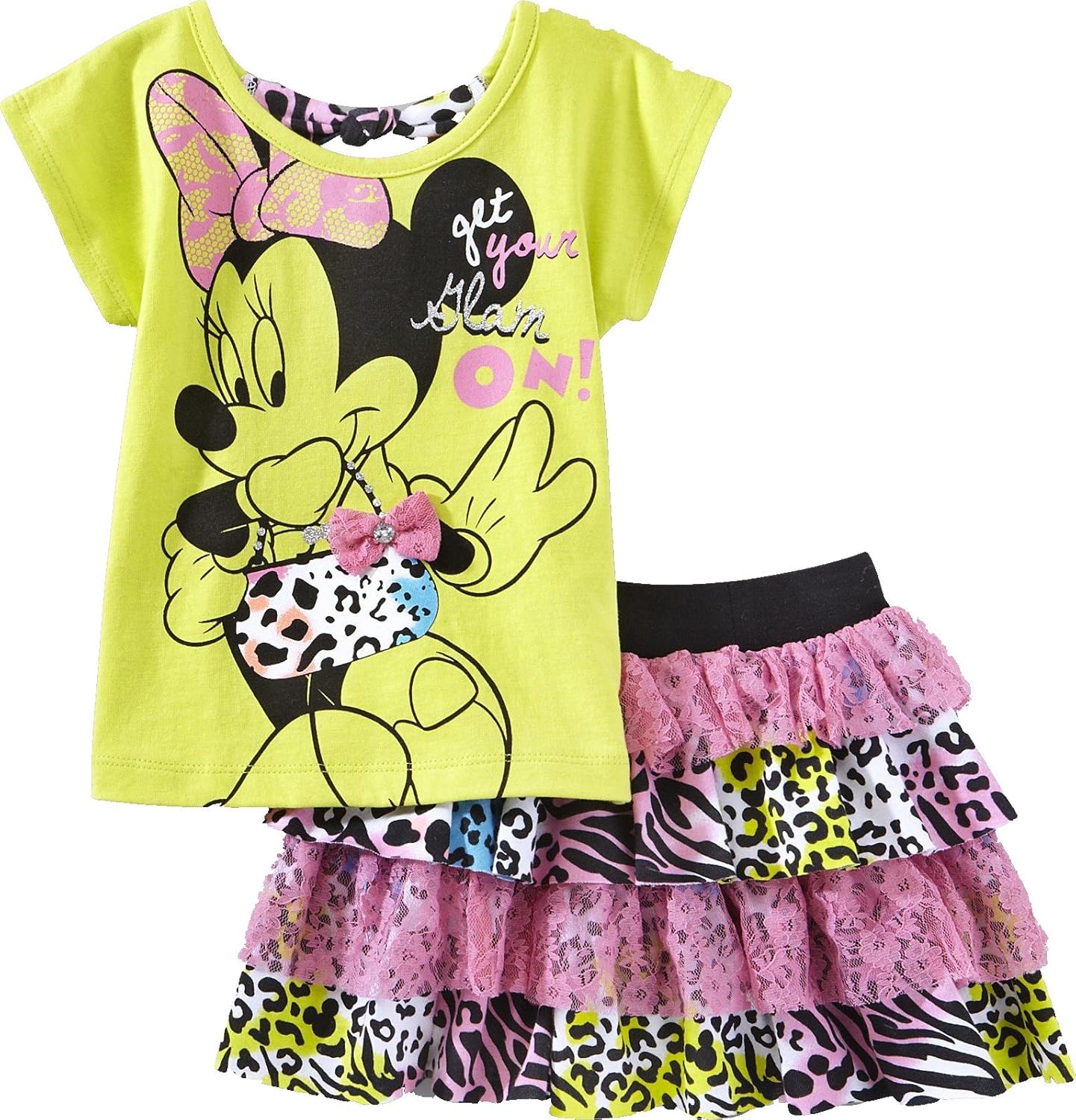 minnie mouse 2 piece outfit