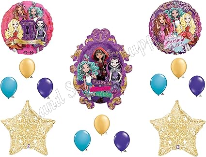 Amazon Com Ever After High Filagree Happy Birthday Balloons