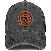 Funny Retirement Gifts for Men 2025, Mens Retirement Gifts, Retired Hat Personalized Best Retired Ideas Gifts