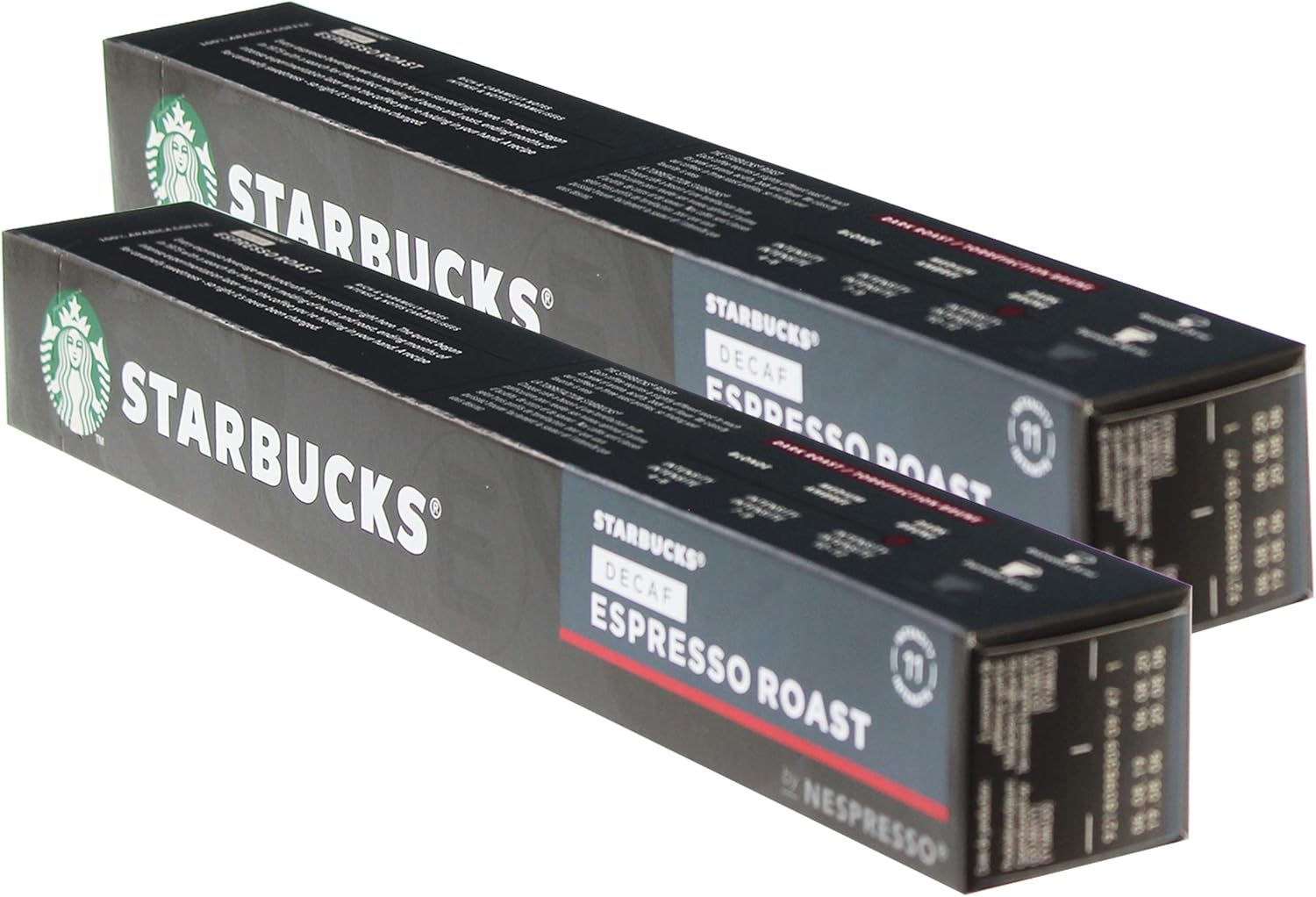 Starbucks Decaf Espresso Roast Lot De 2 Compatible Nespresso 20 Capsules Amazon Fr Cuisine Maison