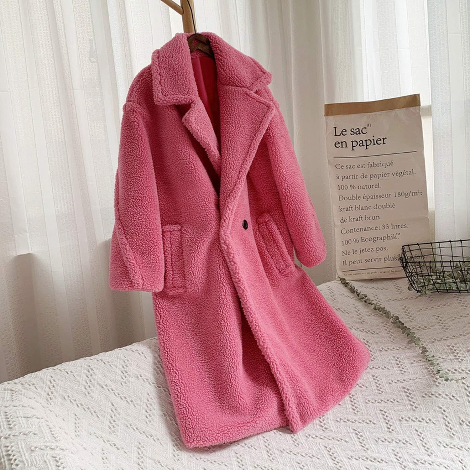 pink teddy bear jacket