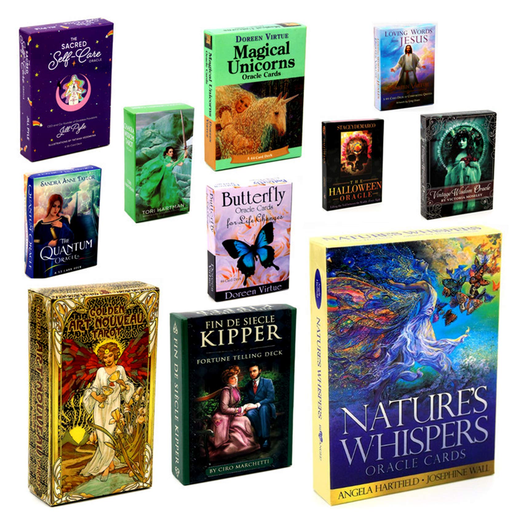 RHSMW Tarot Card, Desk Game Card, Divination Future Game Card Set, Fate, Drener Gaming Card, Suitable for Family Gatherings