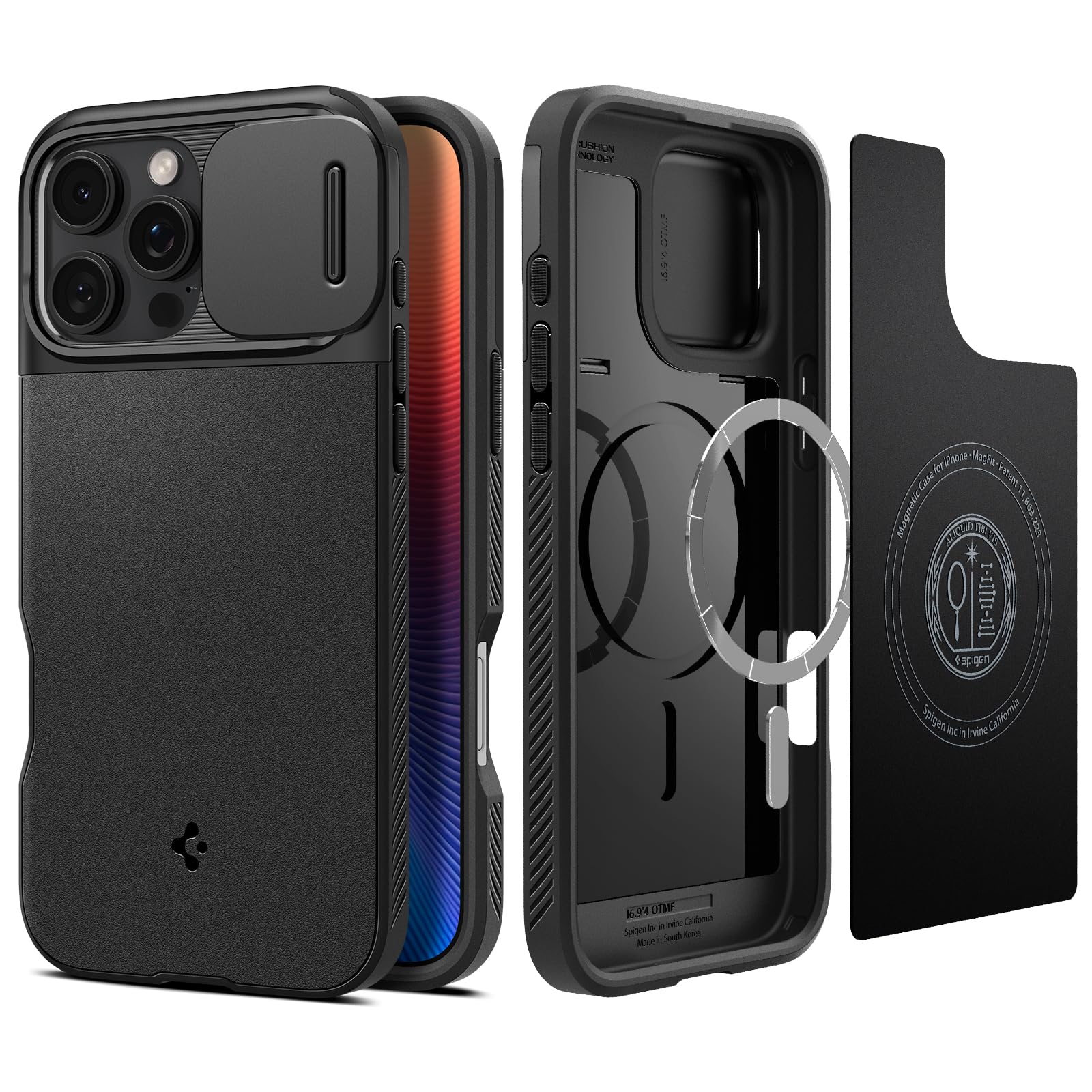 Spigen iPhone 16 Pro Max ケース ブラックの商品画像