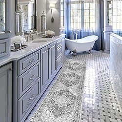 Yamaziot Washable Runner Rug, 2x8 Non-Slip Boho