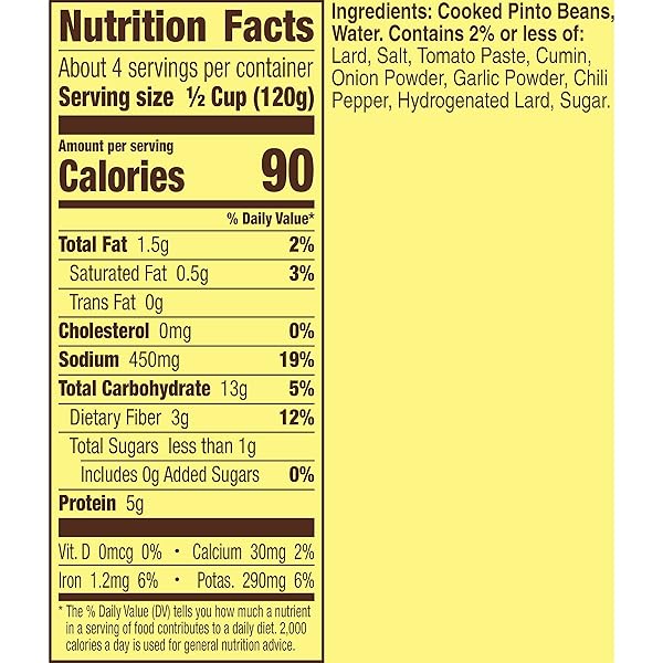 OLD EL PASO TRADITIONAL CANNED REFRIED BEANS, 1 CAN, 16 OZ