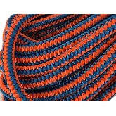 Blue Ox Rope 1/2 Inch Arborist 12 Strand Rope, Blue/Orange, 100 ft