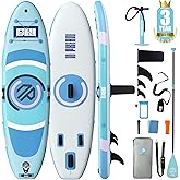 Niphean（Ultra-Light）Inflatable Paddle Board with (Beginner Friendly) StabilTrac Fin and Durable SUP Accessories, 10' Stand Up Paddle Boards for Adults & Youth, Versatile Yoga Paddle Board, Gift Ideas