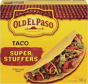 Old el paso ? Super taco shells (058300060156)