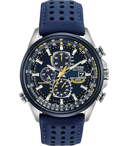 Amazon.com: Citizen Eco-Drive Pilot Chronograph Watch with Atomic