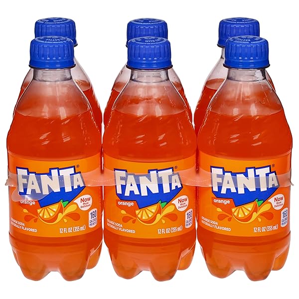 FANTA ORANGE SODA SOFT DRINK, 12 FL OZ...