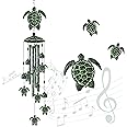 35" Turtle Wind Chimes for Outside, Turtle Wind Chimes Gifts for Mother's Day, Garden Decor for Outdoor Porch Patio Home Yard Decorations