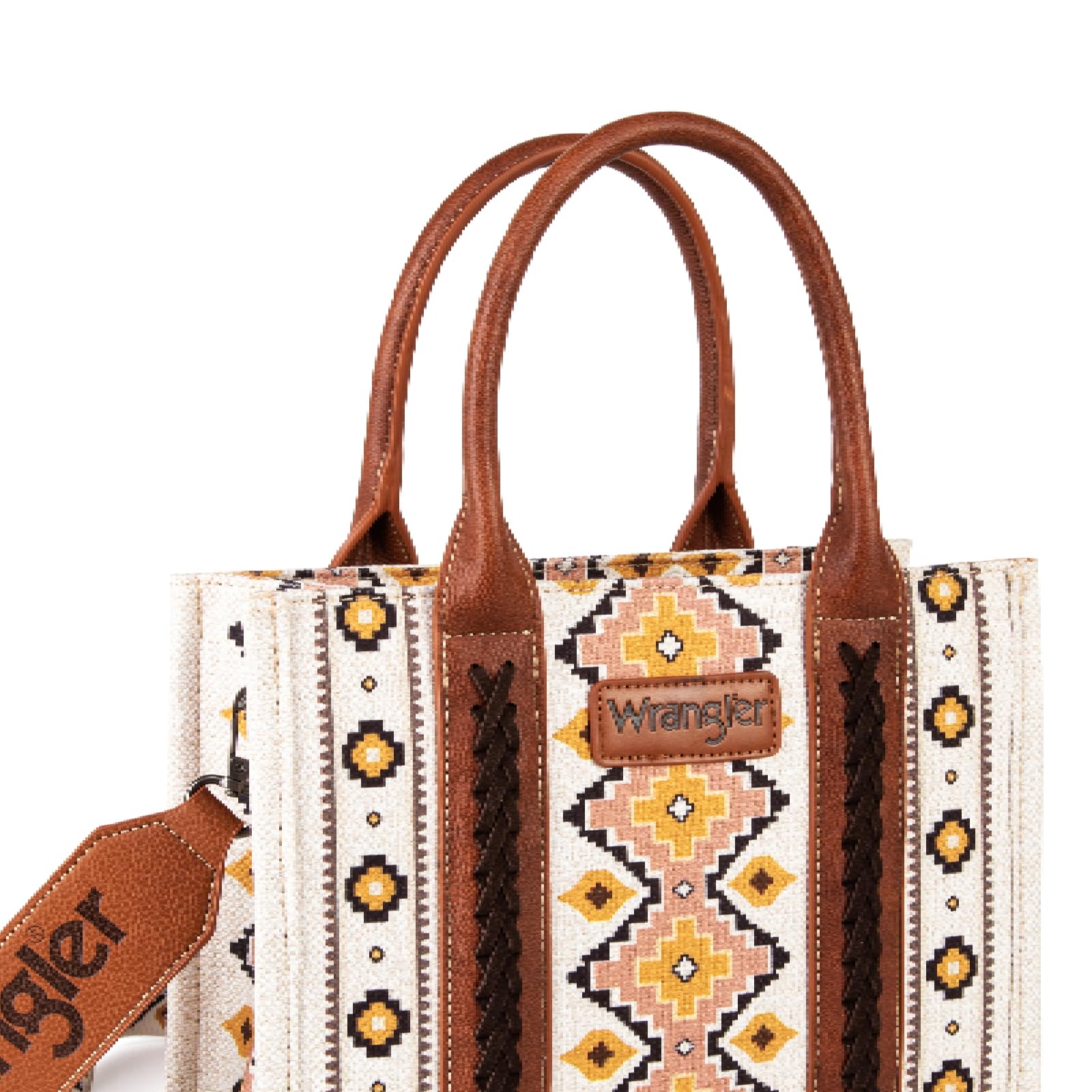 Wrangler Purse Aztec Tote Bag for Women Western Top-handle Hobo Handbags