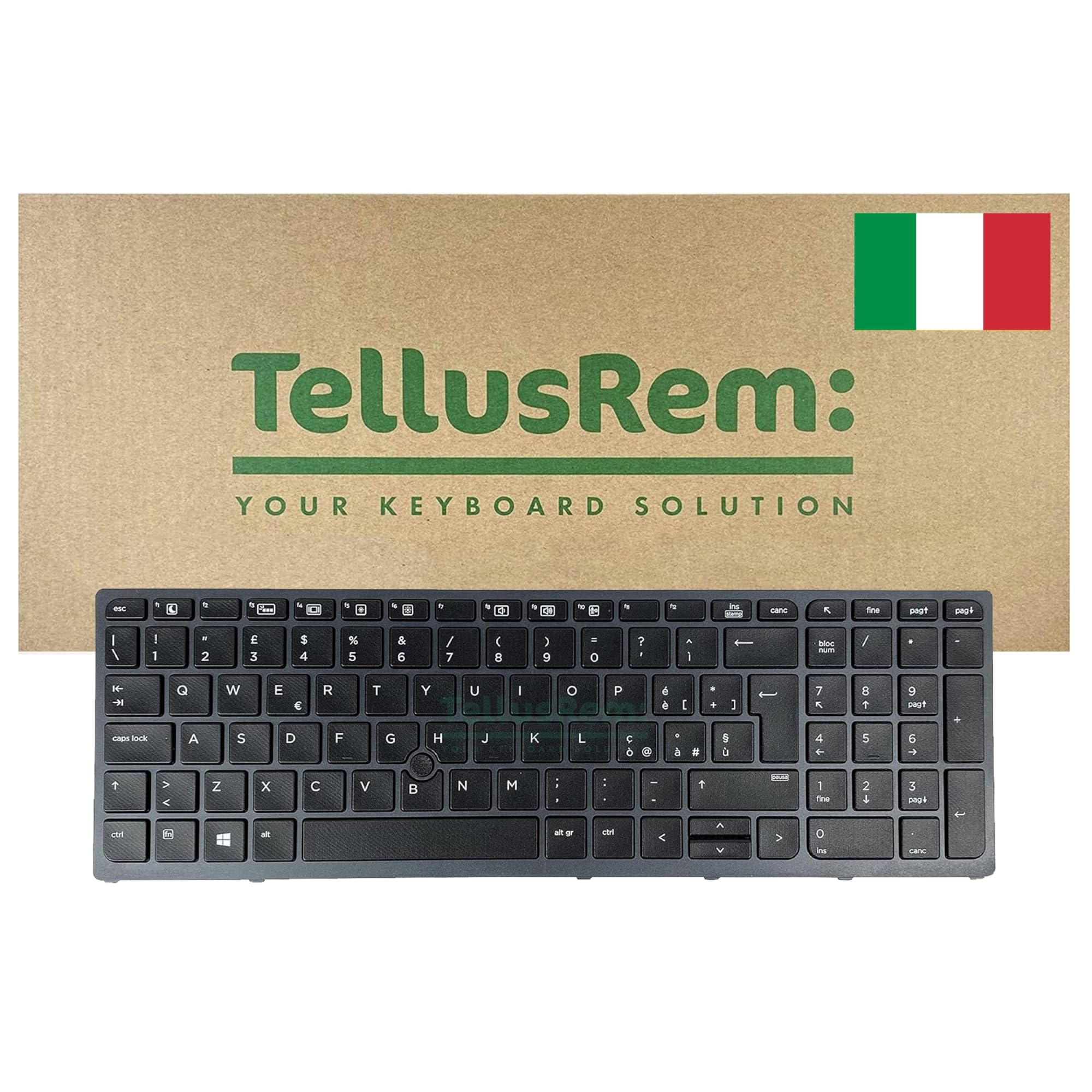 replacement Italian backlit keyboard for HP