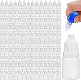 Nicunom 150 Pcs Plastic Dropper Bottle, 5ML Empty
