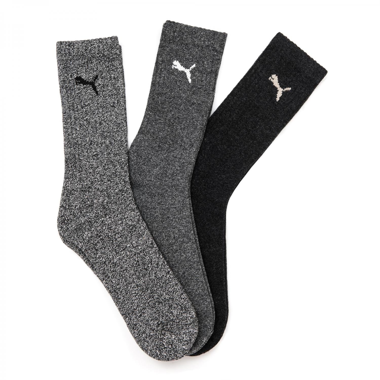 PUMA Unisex Sport 3p Socks, 321 - New Navy, 46 UK