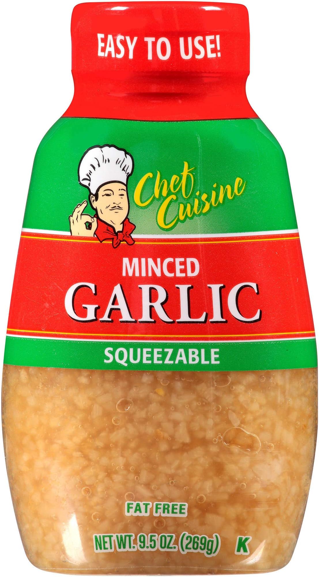 Chef Cuisine Minced Garlic, 9.5 ounce