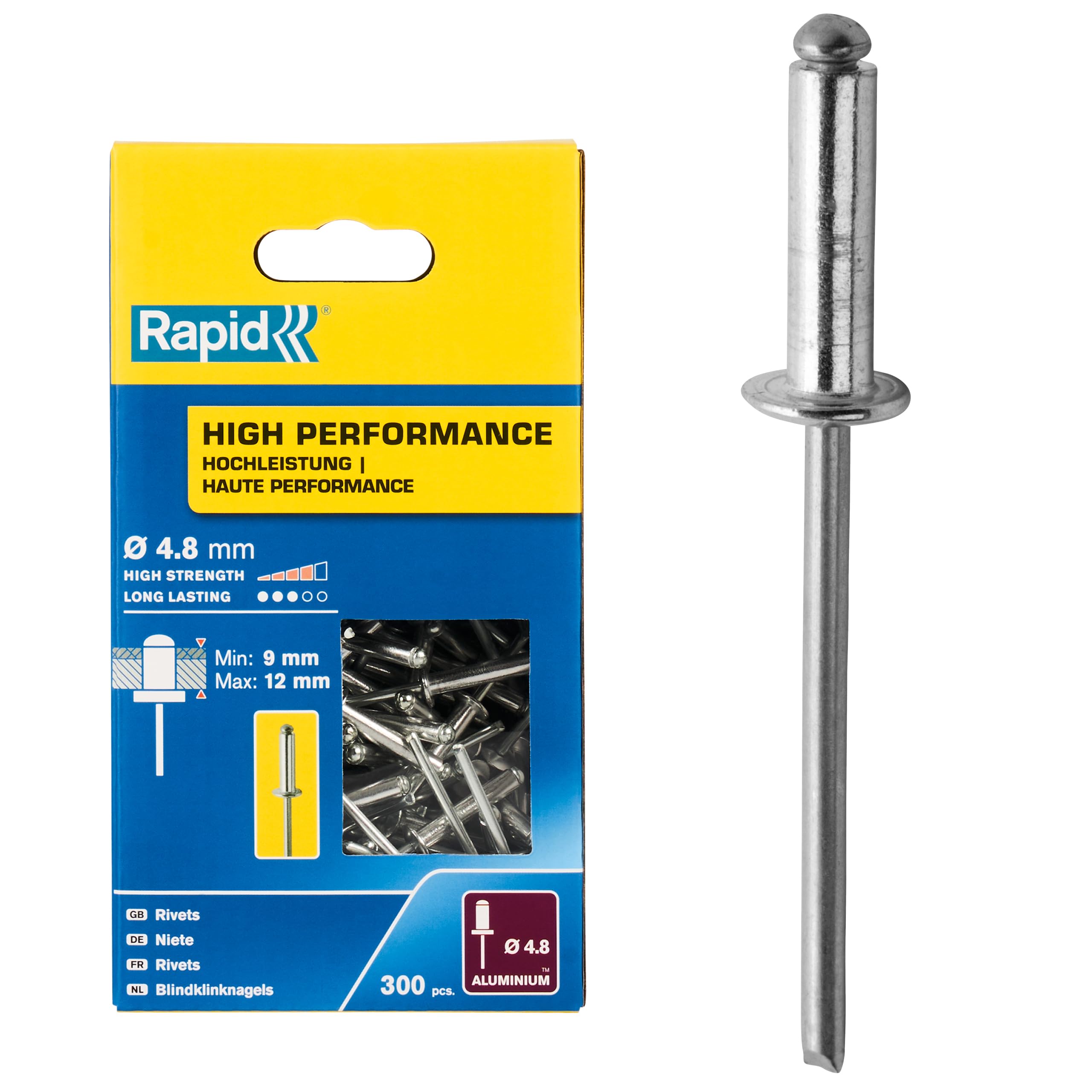 Rapid High performance rivet Ø4.8 x 16 mm — image 1