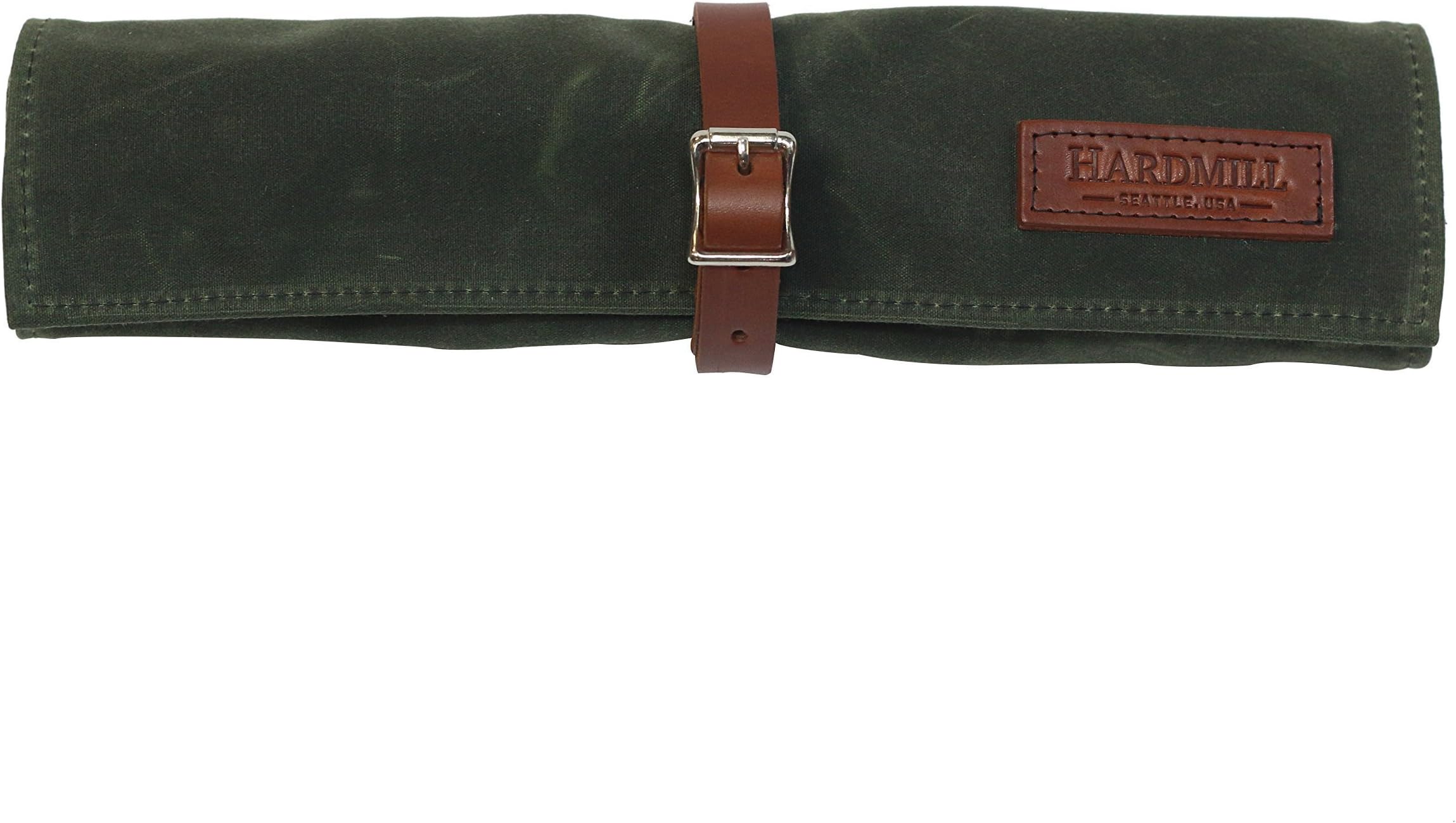 Tool Roll - Waxed Canvas - Olive - Made in USA