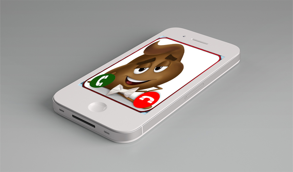 Call From Angry Poop - Phone Caller For Kids