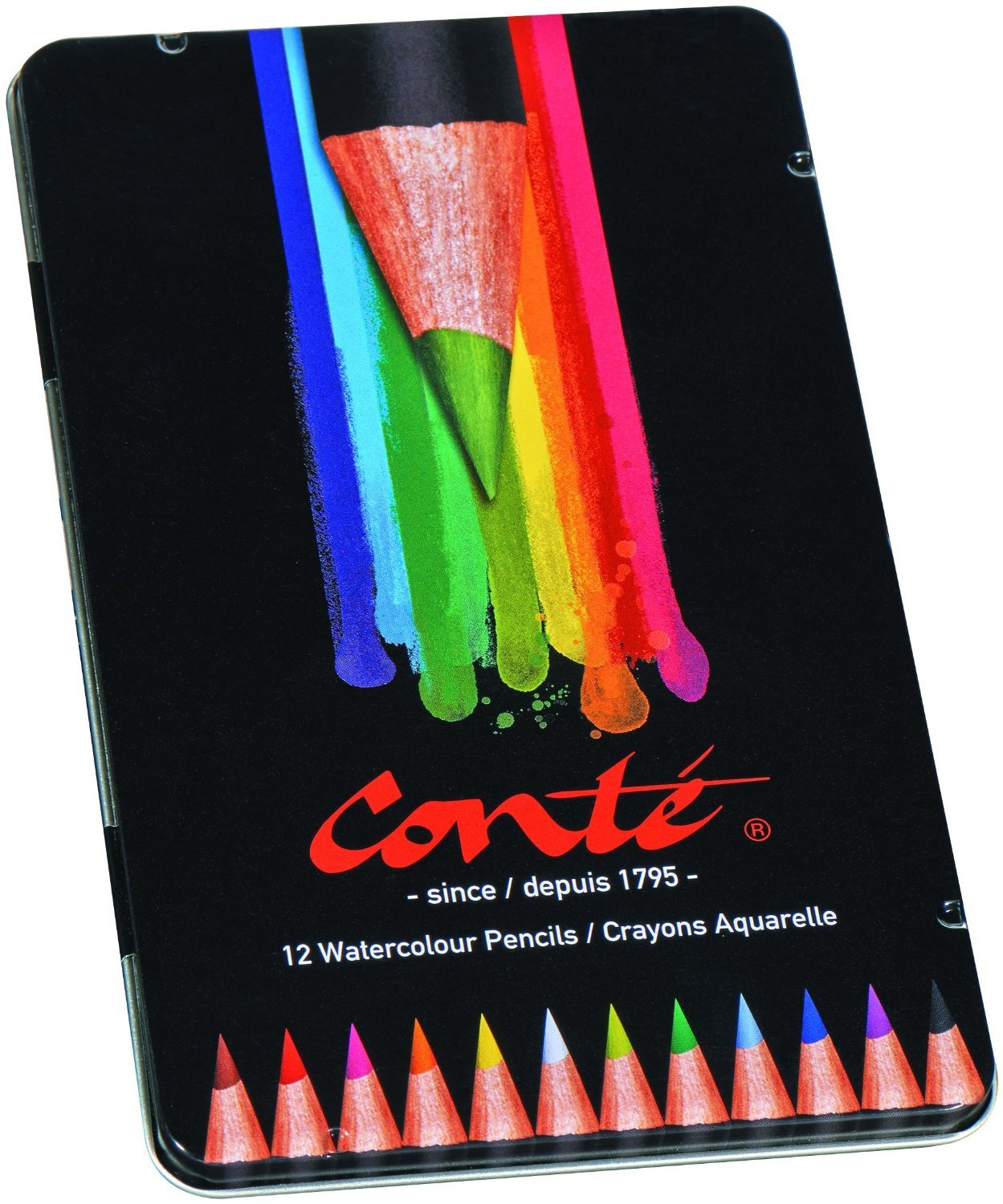 BIC Conte Watercolour Pencil (Tin of 12)