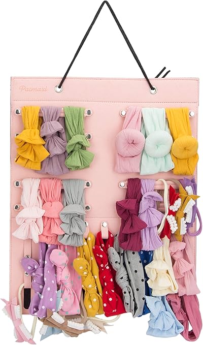 hanging headband organizer