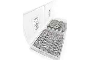 VONEEDL 500 PCS Large Eye Heavy Duty Sewing Needles - Bulk Set of 2.4 inch Big Eye Embroidery Needles - Easy to Thread Quilting Needles