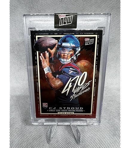 Amazon.com: CJ STROUD RC 2023 Topps NOW ROOKIE #2 Texans Limited