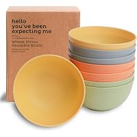 20 Bols En Plastique Réutilisables 300 Ml - 10 Couleurs - Incassables, Lavables Au Lave-vaisselle - Pour Enfants, Pique-nique
