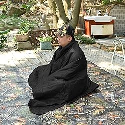 LOOGU Camo Blanket Waterproof Poncho Liner for
