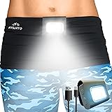 AVANTO PRO Clip On Running Light, Original, Addon to Reflective Running Gear for Runners, USB Rechargeable LED Light, Multi-u