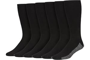 Hanes Men's 6pk Sport Cuts Crew Socks Athletic Socks
