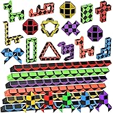 GOLDGE 28 Pack Mini Cube Puzzle Fidget Toys - Bulk Party Favors & Goodie Bag Stuffers for Kids, Travel Toys for Ages 4-8, Treasure Box Toys for Classroom, Birthday & Back to School Gifts
