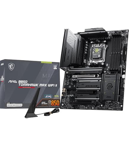 Amazon.com: MSI MAG X870E Tomahawk MAX WiFi Motherboard, ATX