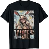 Vintage Girl Magazin Cover Sexy Model Pin-up T-Shirt, Small, Black