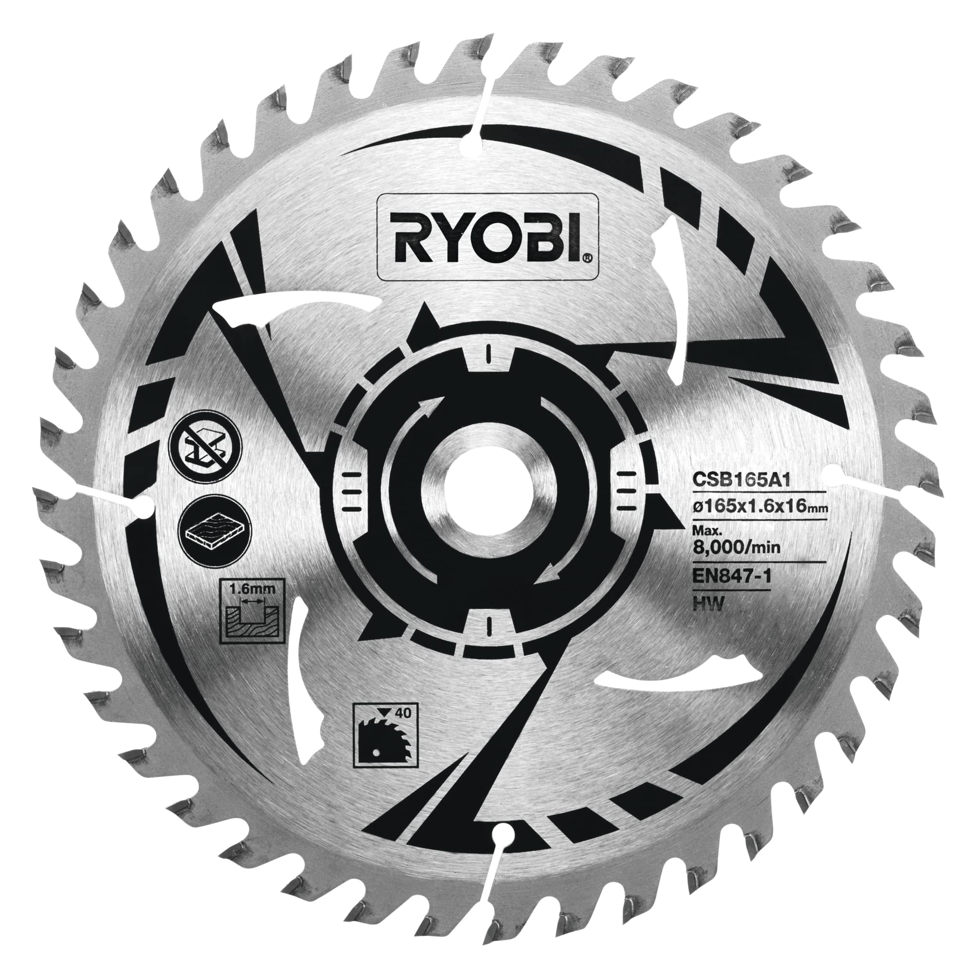 Ryobi CSB165A1 165 mm Circular Saw Blade