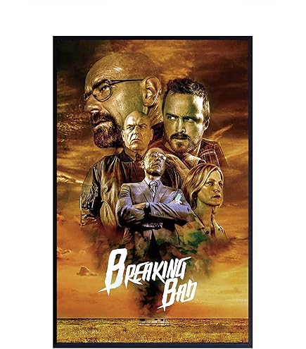 Amazon.com: 24x36 Poster Print Breaking Bad - All Hail The King