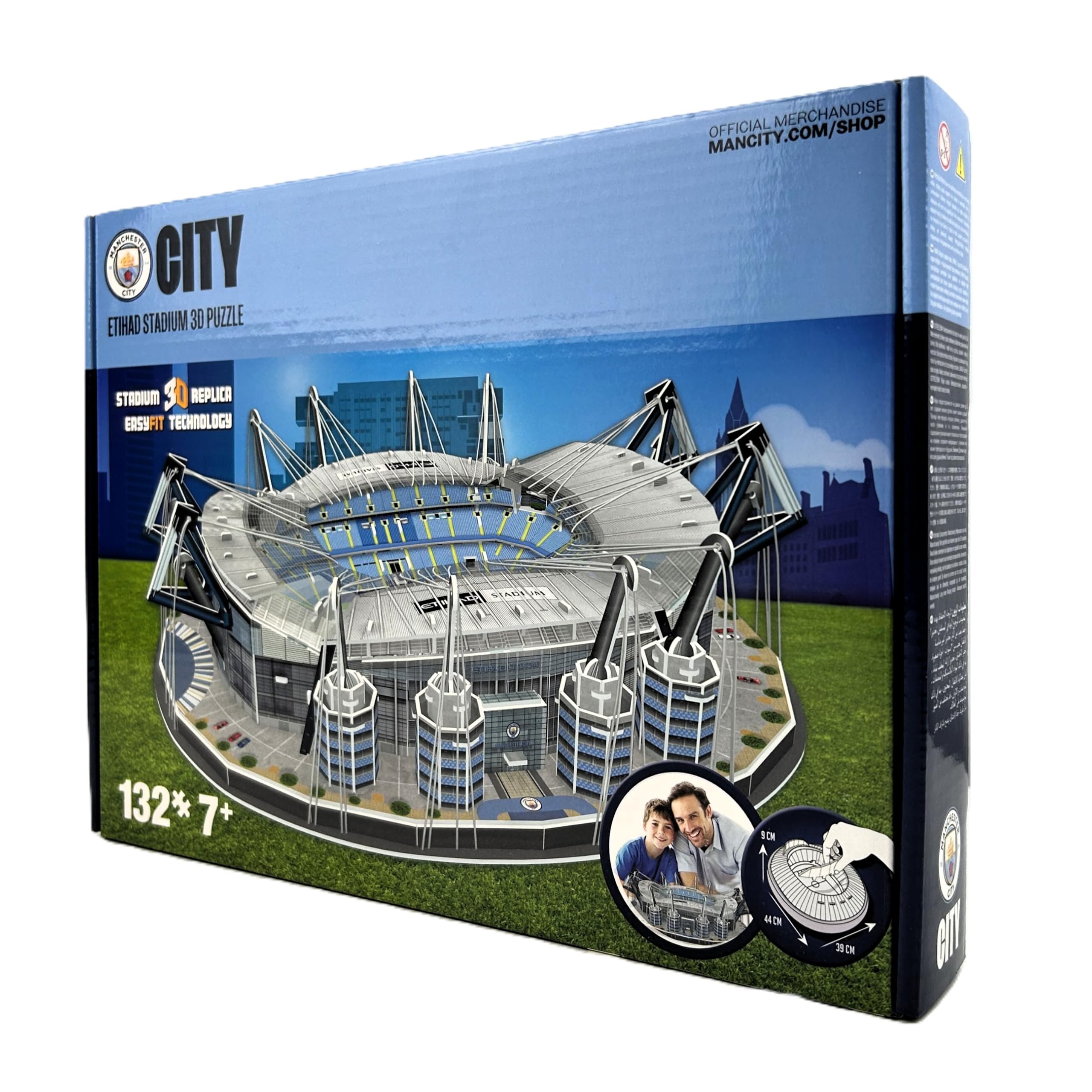 Paul Lamond 3885 Manchester City Fc Eithad Stadium 3D Puzzle
