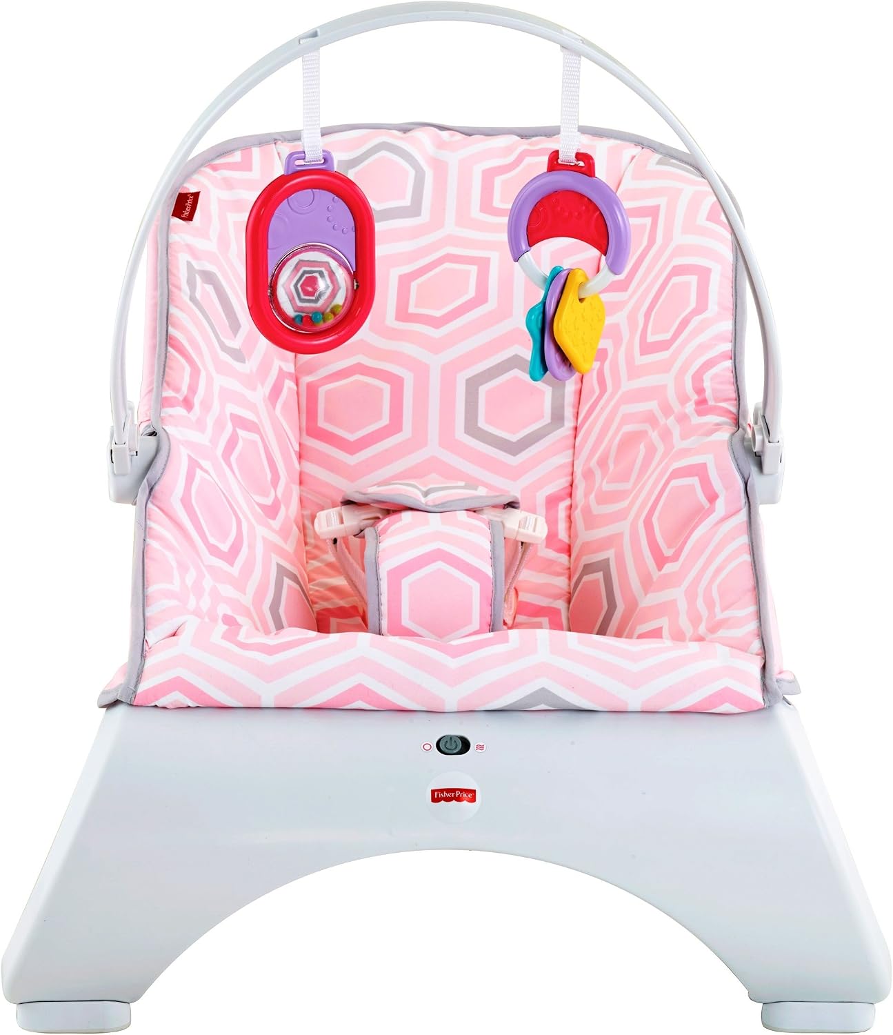 fisher price comfort curve bouncer pink