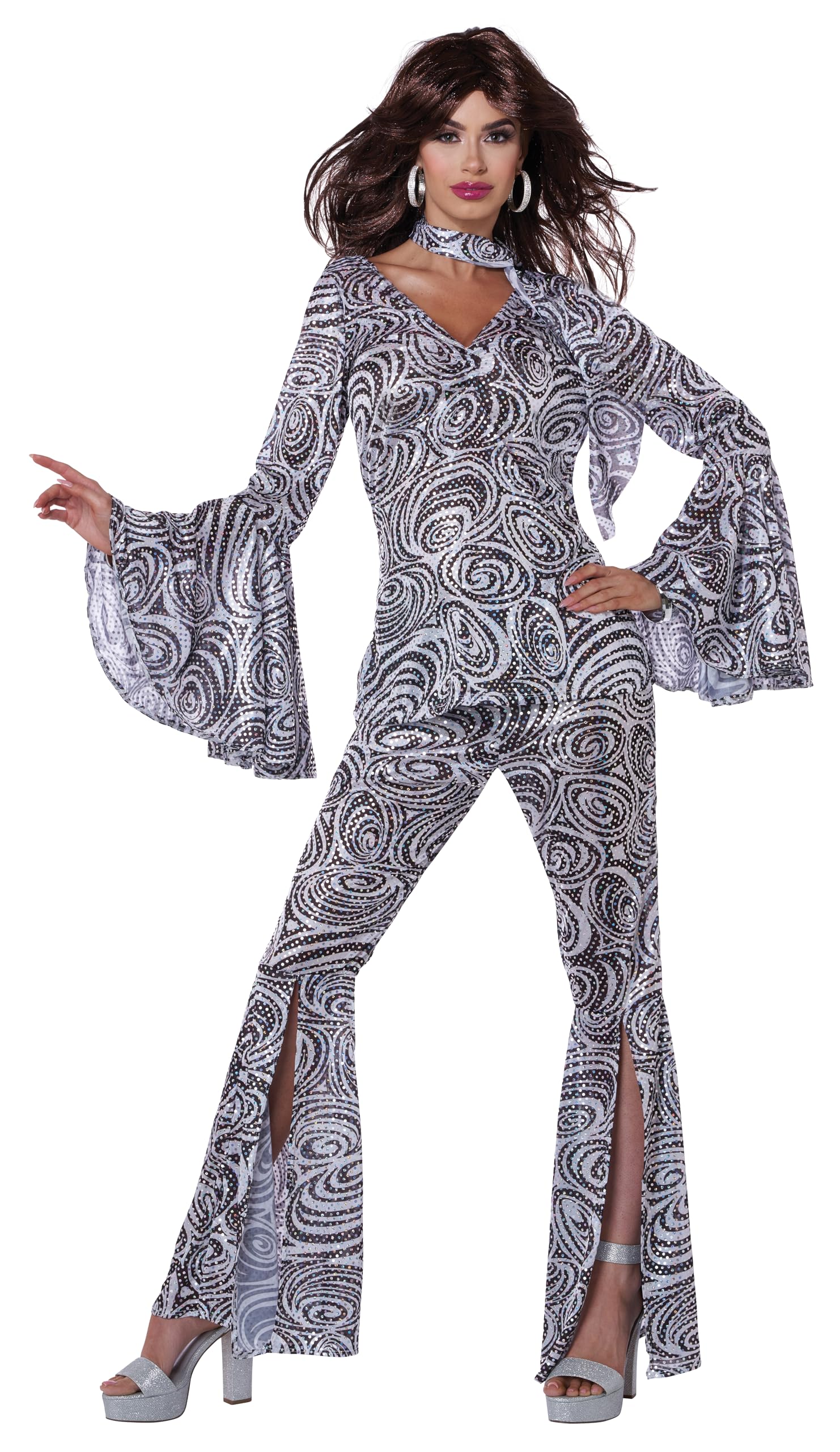 Photo 1 of GOLD Women's Foxy Lady Disco Costume X-Large