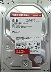 Western Digital 8TB WD Red Plus NAS Internal Hard