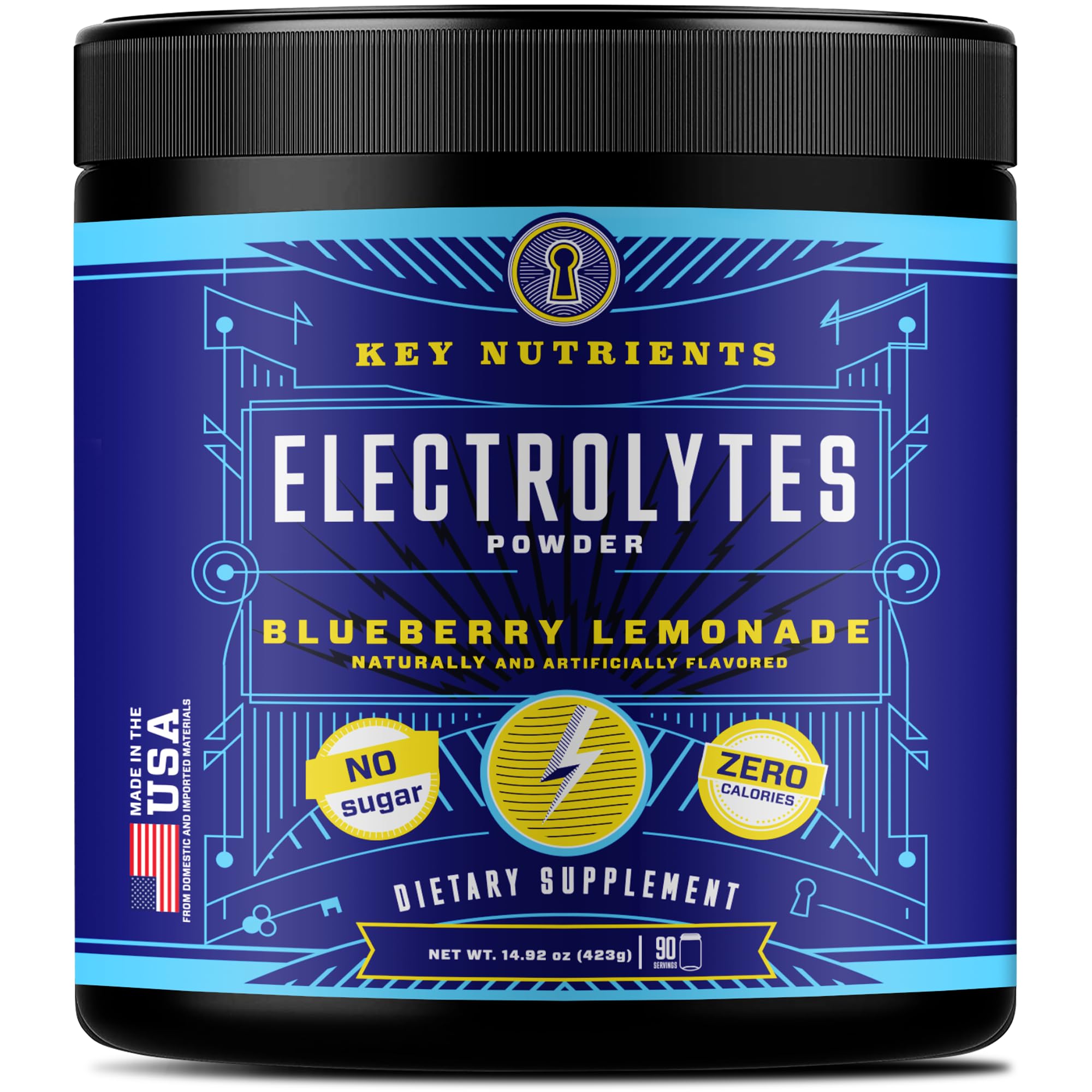 KEY NUTRIENTS Multivitamin Electrolytes Powder No