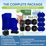 Med-Fit 4 Channel Wireless TENS EMS Machine for Pain Relief & Relaxation view 5