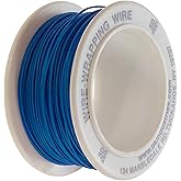 Jonard Tools R-30B-0050 Blue Insulated Kynar Copper Wire Roll, 30 AWG, 50 ft Length