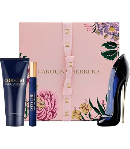 GOOD GIRL 香水セット 3本入り C.Herrera Good Girl for Women 3 Pc Hard Box Set(Eau de Parfum